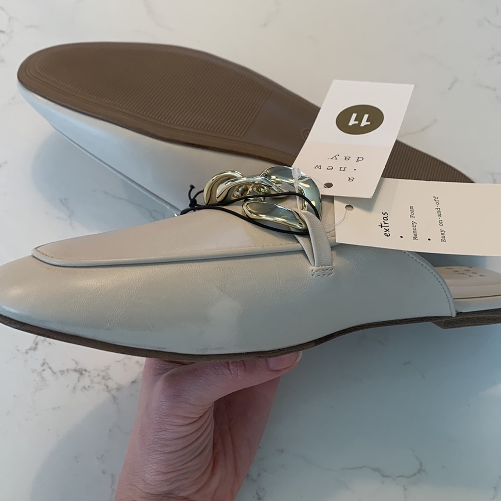 Cream Mules - Picture 4 of 4